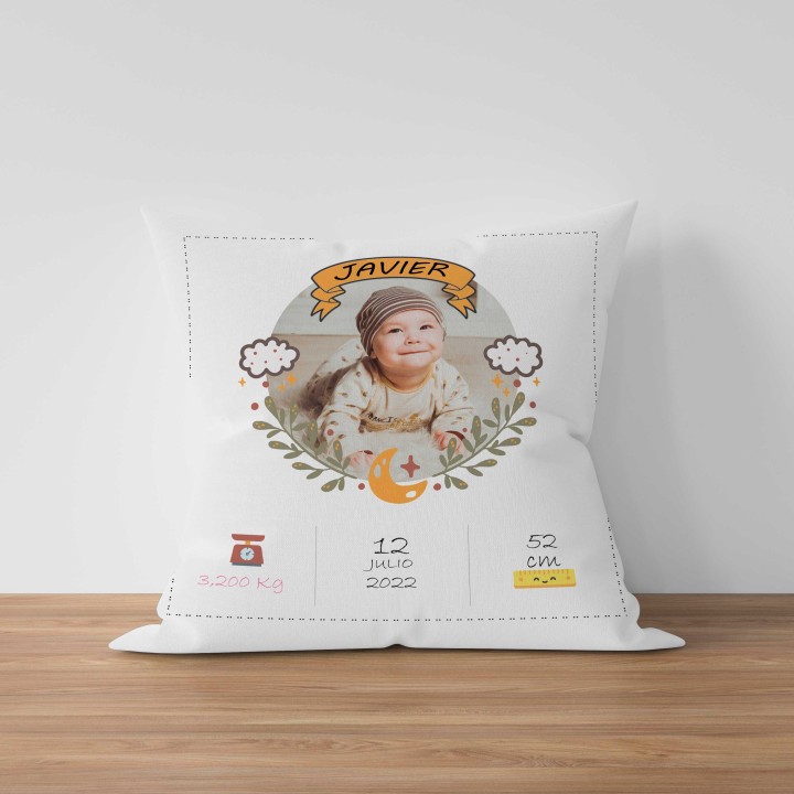 Cojín personalizado con foto - Entrega en 24/48 horas