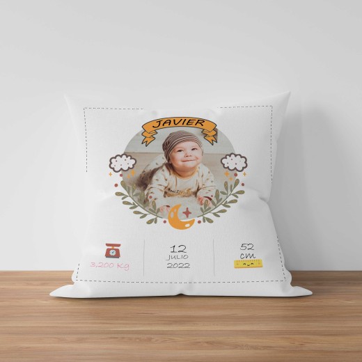 Cojín personalizado con foto - Entrega en 24/48 horas