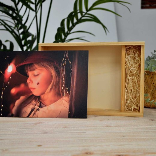 Caja con fotos regalo - Entrega en 24/48 horas
