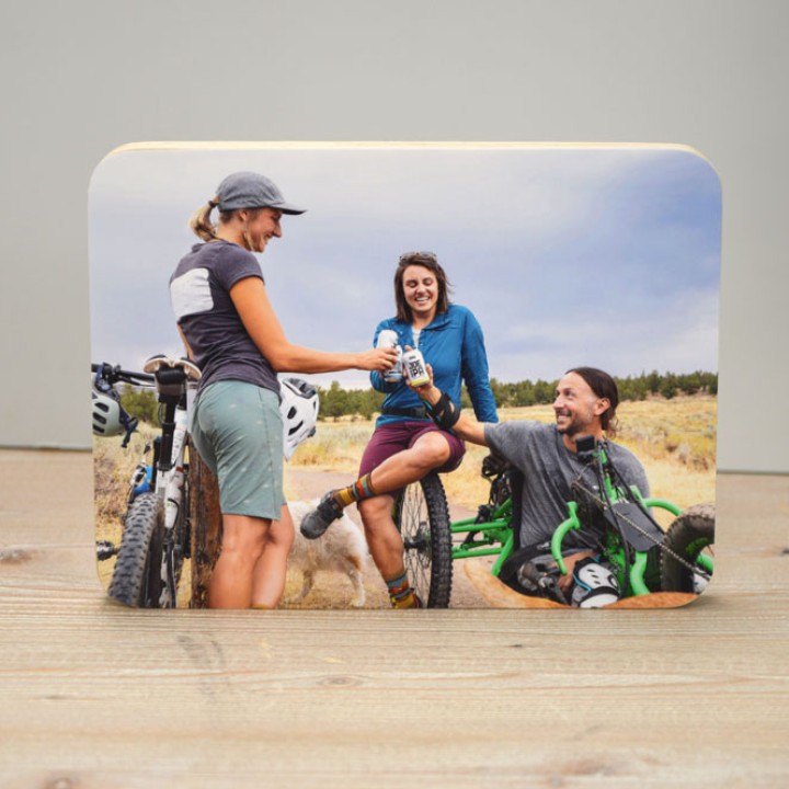 Foto en bloque de madera - Entrega en 24/48 horas